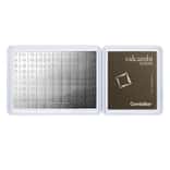 100 x 1 gram Silver Valcambi CombiBar .999 Fine (In Assay)