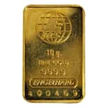 10 Gram Engelhard Gold Bar .9999 Fine