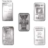 10 Gram Generic Silver Bar .999 Fine