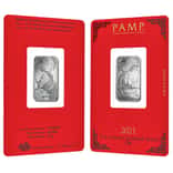 10 gram PAMP Suisse Year of the Ox Silver Bar (In Assay)