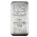 10 oz Dillon Gage Metals (DG) Silver Cast Bar .999 Fine