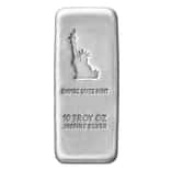 10 oz Empire State Mint Statue of Liberty Silver Bar .999 Fine