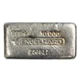 10 oz Engelhard Canada Bull Logo Silver Bar .999+ Fine (3rd Series, Thick Serial Number)