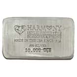 10 oz Hoover & Strong Harmony Recycled Precious Metals Silver Bar .999 Fine