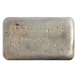 10 oz PG&G Prospectors Gold & Gems Vintage Silver Bar .999 Fine