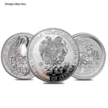 10 oz Silver Coin Random Mint (Milky, Scruffy, Toned)