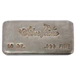 10 oz SilverTowne 2nd Series Cast Silver Bar .999 Fine
