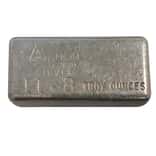 11.8 oz AgNON Vintage Poured Silver Bar .999+ Fine