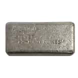 12.1 oz AgNON Vintage Poured Silver Bar .999+ Fine