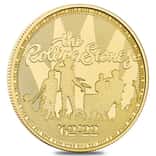 2022 Great Britain 1 oz Gold Music Legends The Rolling Stones Coin .9999 Fine BU