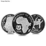 16 oz Silver Generic Round .999 Fine