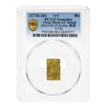 1716-1736 Japan 4.43 Gram BU JNDA 09-35 Gold Coin PCGS AU Detail (Chop Mark)