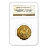 1787-2014 Ephraim Brasher EB Doubloon Commemorative Gold Coin NGC