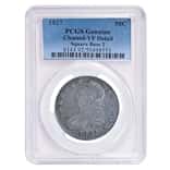1827 Silver Capped Bust Half Dollar 50C Square Base 2 PCGS VF Detail