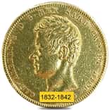 1832-1842 100 Lire Italy Sardinia Charles Albert Gold Coin Ex-Jewelry (Random Year)