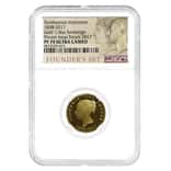 1838-2017 1/4 oz Proof Gold Sovereign Smithsonian NGC PF 70 UCAM