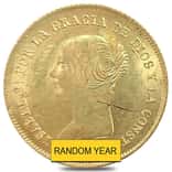 1851-1855 Spain Seville 100 Reales Isabella II Gold Coin Ex-Jewelry (Random Year)