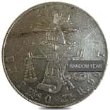 1871-1892 Mexico Second Republic 1 Peso Silver Coin Cull (Random Year)