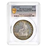 1877-CC Silver Trade Dollar $1 PCGS AU Detail