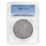 1877 Silver Trade Dollar $1 PCGS VG 10