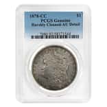 1878-CC Morgan Silver Dollar $1 PCGS AU Detail