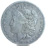 1879-S Morgan Silver Dollar $1 Reverse of 1878 Fine