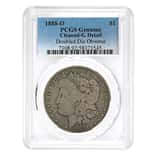 1888-O Morgan Silver Dollar $1 PCGS G Detail Hot Lips (Top 100 VAM)