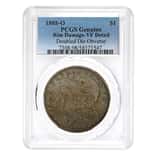 1888-O Morgan Silver Dollar $1 PCGS VF Detail Hot Lips (Top 100 VAM)
