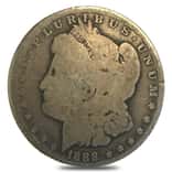 1888 O Morgan Silver Dollar $1 Hot Lips Top 100 VAM-4 DDO (Heavily Circulated)