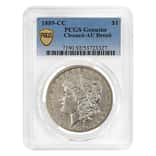 1889-CC Morgan Silver Dollar $1 PCGS AU Detail Cleaned