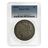 1894-S Morgan Silver Dollar $1 PCGS VF 35