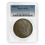 1895-O Morgan Silver Dollar $1 PCGS AU 53