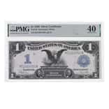 1899 $1 Silver Certificate Black Eagle Fr. 236 PMG XF 40