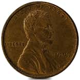 1909 Lincoln Wheat Penny 1 Cent BU Red/Brown