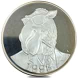 1913-1993 1 oz Camel Cigarettes Joe Camel Silver Round .999 Fine