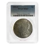 1921-S Morgan Silver Dollar $1 PCGS MS 63