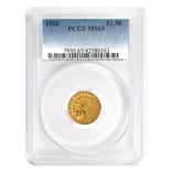 1926 $2.5 Indian Head Quarter Eagle Gold Coin PCGS MS 65