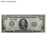 1928 $100 Federal Reserve Note United States AU/CU