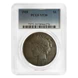 1928 Peace Silver Dollar $1 PCGS VF 30