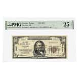 1929 $50 US National Currency Note Taylor, Texas PMG VF 25 NET (Rust)