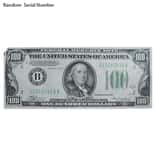 1934 $100 Federal Reserve Note United States Cull