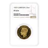1937 Great Britain George VI Double Sovereign Proof Gold Coin NGC PF 63* Star