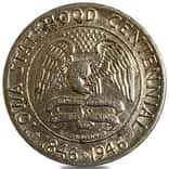 1946 Iowa 90% Silver Half Dollar 50C Commemorative Coin Avg Circ