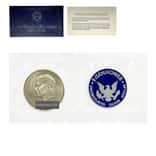 1971-1974 Eisenhower Dollar 40% Silver BU (Blue Mint Envelope, Soft Pack)