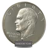 1971-1976 S Proof Eisenhower Dollar 40% Silver (Impaired Proof, Random Year)