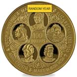 1975-1977 Cayman Islands $100 Gold Coin BU/PF (Random Year)