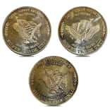 1981 1 oz U.S. Assay Office Strategic Stockpile Silver Round .999 Fine
