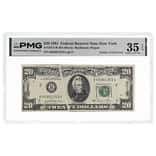 1981 $20 Federal Reserve Note Gutter Fold Error PMG VF 35 EPQ