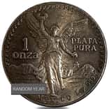 1982-1986 1 oz Mexican Silver Libertad Coin Avg Circ (Random Year)