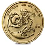1984 1/20 oz Chinese Gold Panda 5 Yuan .999 Fine BU (Sealed)